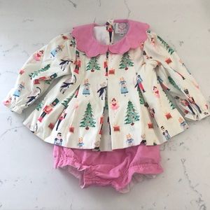 Cecil and Lou Nutcracker bloomer set